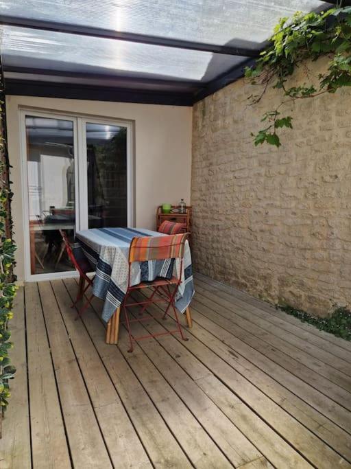 Villa Maisonnette De Charme à Ouistreham Extérieur photo